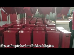 消火器箱の完成表示