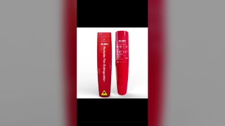 6秒の急速消火 | JAT-119 携帯型エアゾール消火器試験