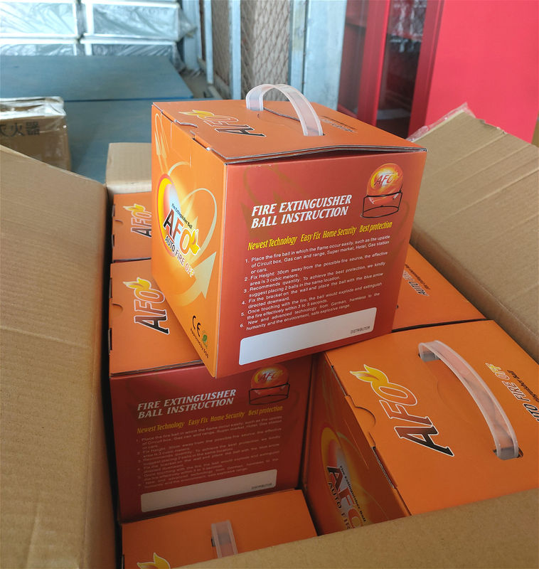 Dry Powder Automatic Engine Fire Extinguisher Fire Off Ball Dia 15cm