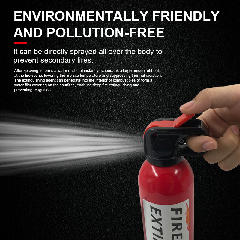 Small Water-Based Fire Extinguisher, Vehicle-Specific Fire Extinguisher