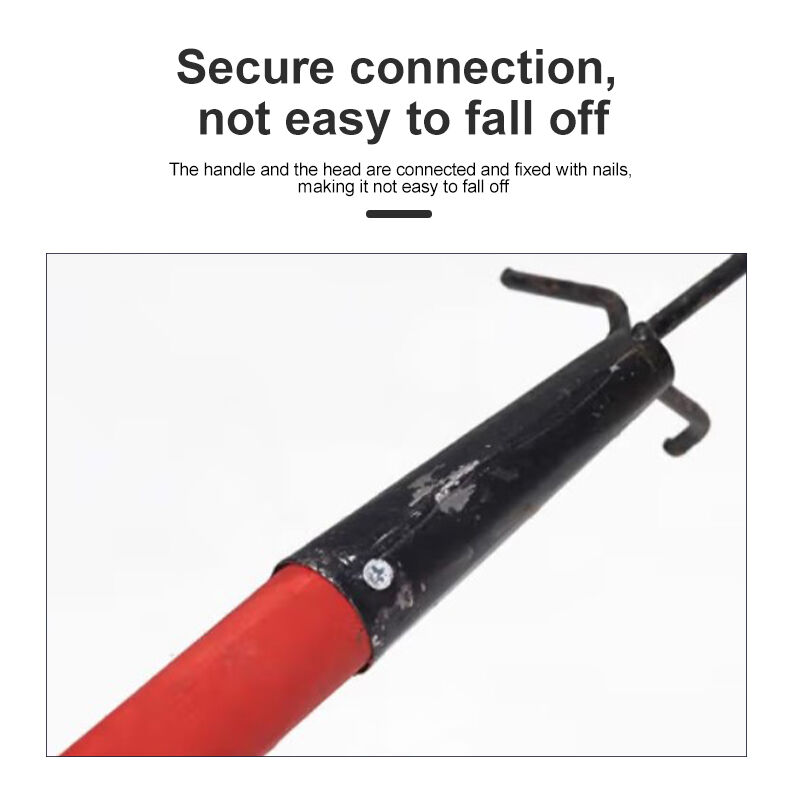 Fire Equipment Fire Hook Fire Hook 1.8 Meters Rescue High-Temperature Resistant Long-Handled Multi-Functional