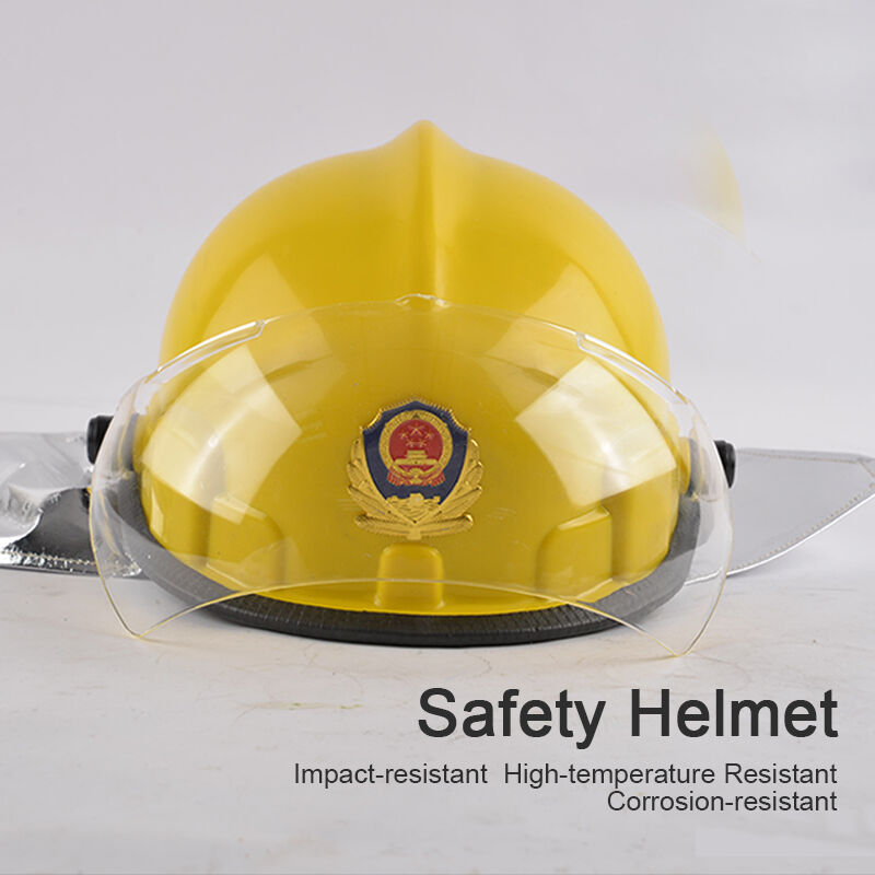14-piece yellow fire protection uniform set