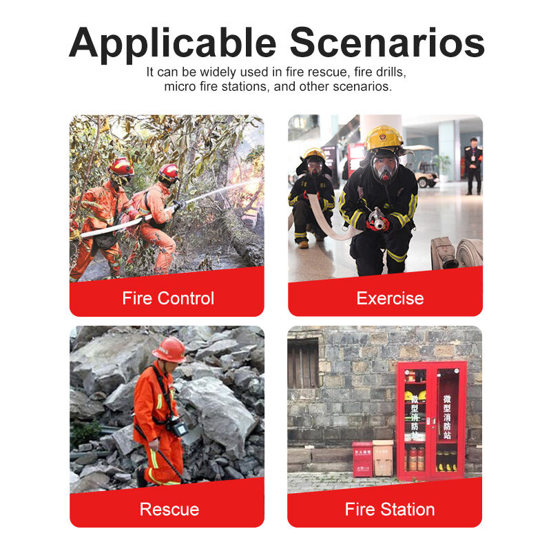 Model Emergency Rescue Fire Protection Suit EN469 Certified For Material Wildland Firefighting Category 4