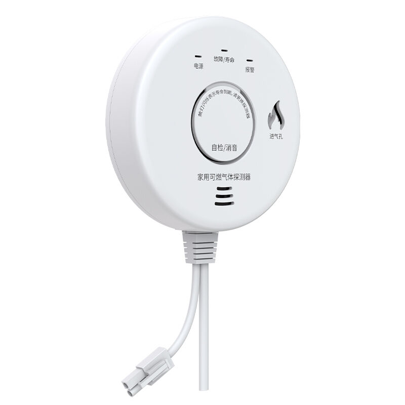 Professional Household Natural Gas Gas Leakage Alarm Device LZ-3952 High Sensitivity Sound Light Alarm Wall Mounted 5 Year Sensor Lifespan