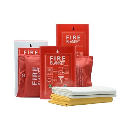 軽量 1.2*1.2 ガラス繊維の火災毛布 毛布の重量は0.7kg