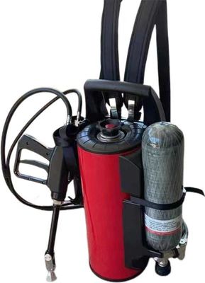 消防機器 高圧水霧消し機