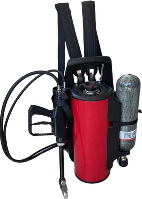 消防機器 高圧水霧消し機