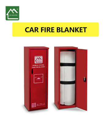 白い消火器 毛布 550°C 温度 自動車の安全のための長期保護