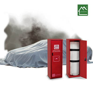 白い消火器 毛布 550°C 温度 自動車の安全のための長期保護